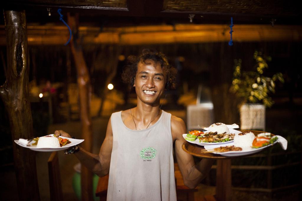 Ana Warung & Bungalows Gili Meno Exterior foto